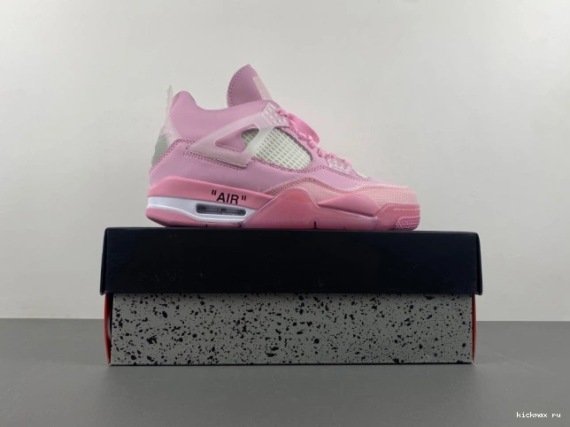 Cheap PINK 4 JORDAN X OFF-WHITE 0719